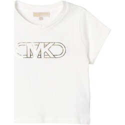 Odjeća Djevojčica Majice kratkih rukava MICHAEL Michael Kors R30005 Bijela