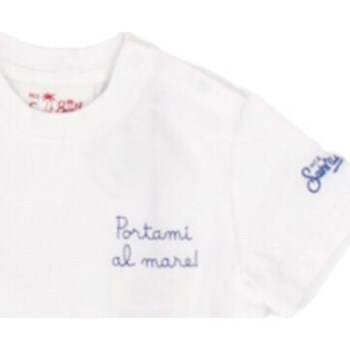 Odjeća Dječak
 Majice kratkih rukava Mc2 Saint Barth POT0002 02000F Bijela