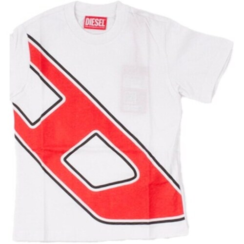 Odjeća Dječak
 Majice kratkih rukava Diesel J01905-KYAYD Bijela
