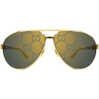 Satovi & nakit Sunčane naočale Gucci Occhiali da Sole  GG1513S 005 Gold