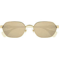 Satovi & nakit Sunčane naočale Gucci Occhiali da Sole  GG1593S 002 Gold