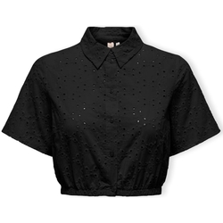 Odjeća Žene
 Topovi i bluze Only Kala Alicia Shirt- Black Crna