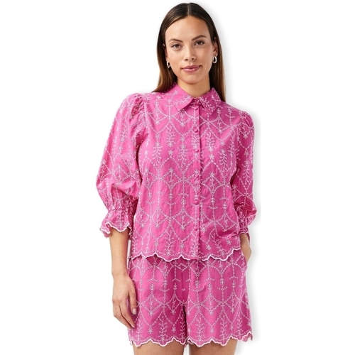 Odjeća Žene
 Topovi i bluze Y.a.s YAS Malura Shirt 3/4  - Raspberry Rose Ružičasta
