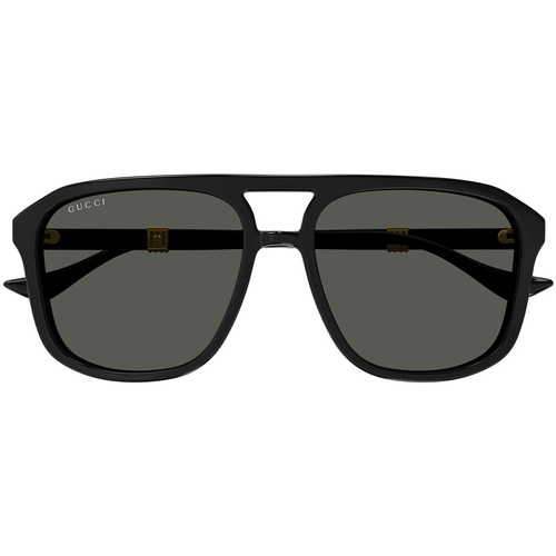 Satovi & nakit Sunčane naočale Gucci Occhiali da Sole  Web GG1494S 001 Crna
