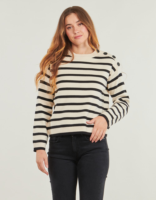 Vero Moda VMSABA  Krem boja / Crna