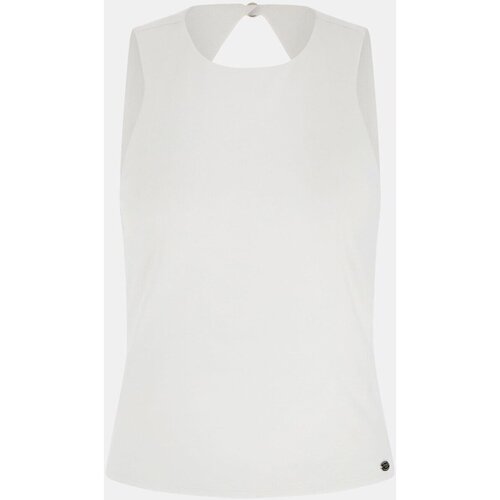 Odjeća Žene
 Majice / Polo majice Guess W4GP18 KC7M0 Bijela