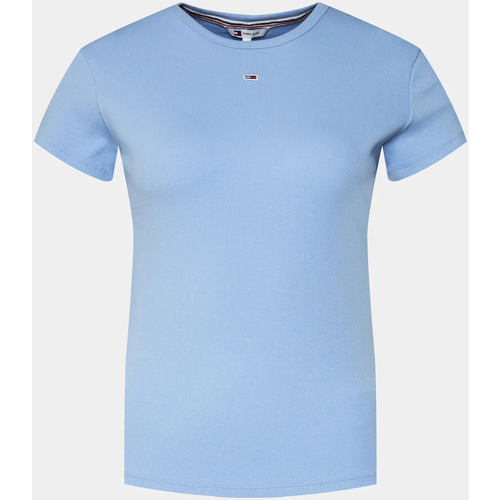 Odjeća Žene
 Majice / Polo majice Tommy Jeans DW0DW17383 Plava