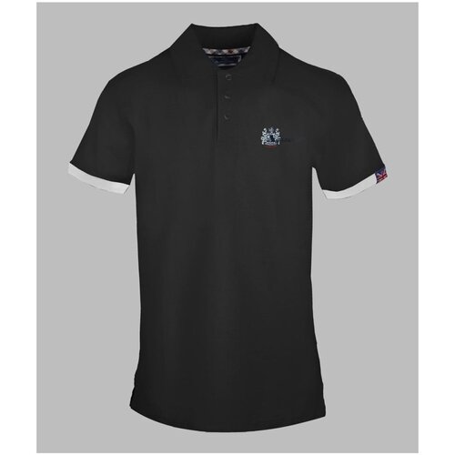 Odjeća Muškarci
 Majice / Polo majice Aquascutum P0052399 Crna