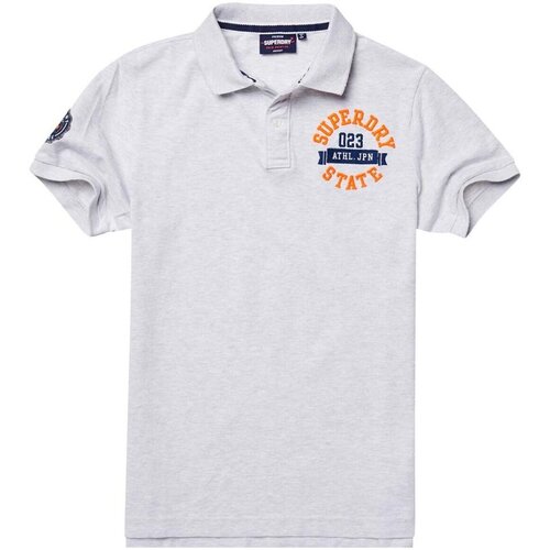 Odjeća Muškarci
 Majice / Polo majice Superdry M1110008A Siva