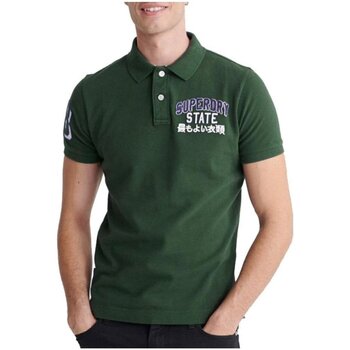 Odjeća Muškarci
 Majice / Polo majice Superdry M1110008A Zelena