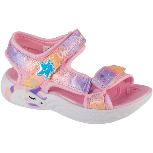 Obuća Djevojčica Sportske sandale Skechers Unicorn Dreams - Majestic Bliss Ružičasta