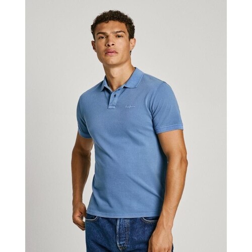 Odjeća Muškarci
 Majice kratkih rukava Pepe jeans PM542099 NEW OLIVER GD Plava