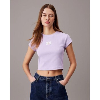 Odjeća Žene
 Majice / Polo majice Calvin Klein Jeans J20J223552VFR Ljubičasta