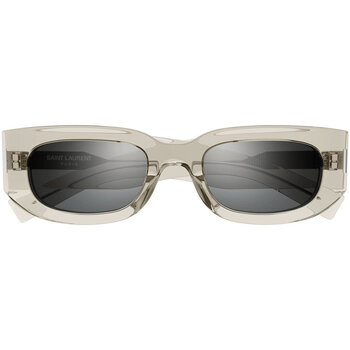 Satovi & nakit Sunčane naočale Yves Saint Laurent Occhiali da Sole Saint Laurent SL 697 003 Bež