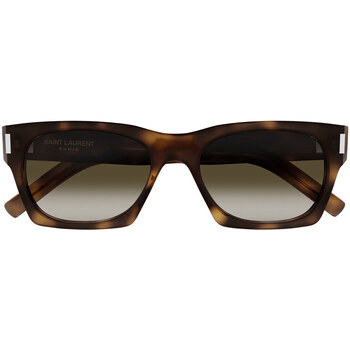 Satovi & nakit Sunčane naočale Yves Saint Laurent Occhiali da Sole Saint Laurent New Wave SL 402 019 Smeđa