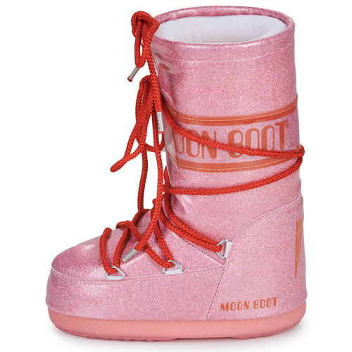 Moon Boot MB ICON JR GLITTER Crvena