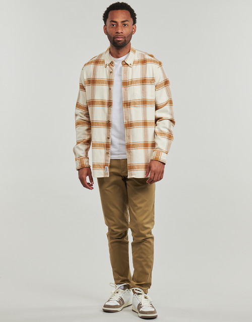 Selected SLHSLIM-NEW MILES 175 FLEX CHINO Bež