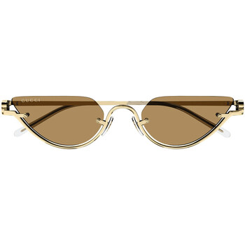 Satovi & nakit Sunčane naočale Gucci Occhiali da Sole  GG1603S 002 Gold