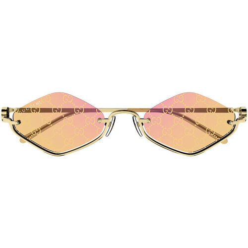 Satovi & nakit Sunčane naočale Gucci Occhiali da Sole  GG1604S 004 Gold