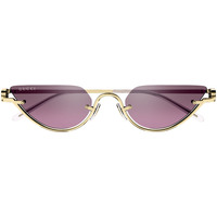 Satovi & nakit Sunčane naočale Gucci Occhiali da Sole  GG1603S 003 Gold
