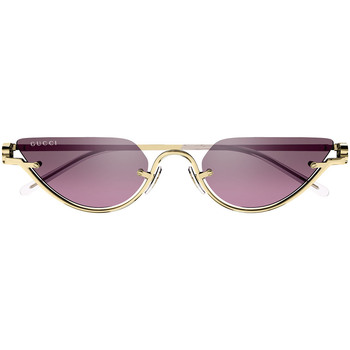 Satovi & nakit Sunčane naočale Gucci Occhiali da Sole  GG1603S 003 Gold