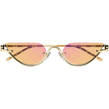 Satovi & nakit Sunčane naočale Gucci Occhiali da Sole  GG1603S 004 Gold