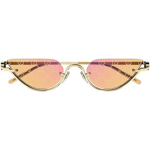 Satovi & nakit Sunčane naočale Gucci Occhiali da Sole  GG1603S 004 Gold
