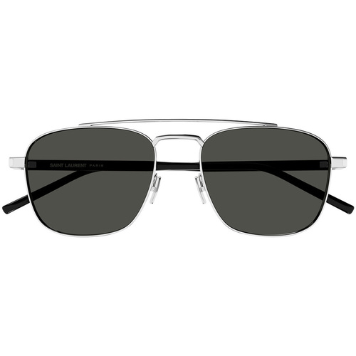 Satovi & nakit Sunčane naočale Yves Saint Laurent Occhiali da Sole Saint Laurent SL 665 002 Srebrna