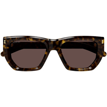 Satovi & nakit Sunčane naočale Gucci Occhiali da Sole  GG1520S 002 Smeđa