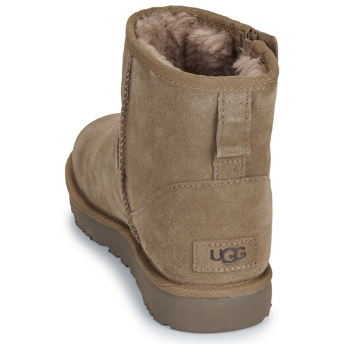 UGG CLASSIC MINI BAILEY ZIP Taupe