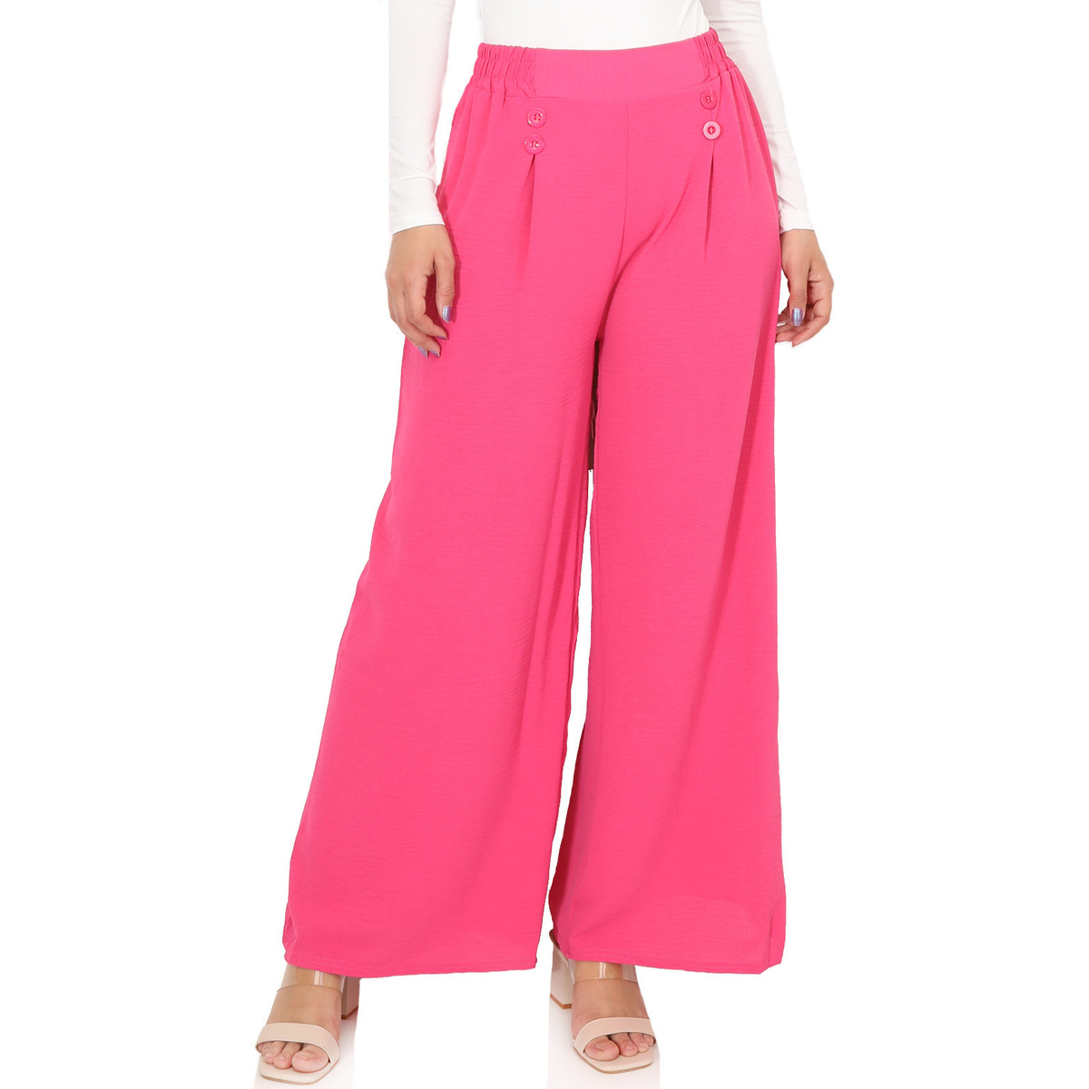 Odjeća Žene
 Hlače La Modeuse 71851_P168713 Ružičasta