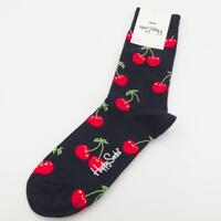 Donje rublje Muškarci
 Visoke čarape Happy socks CHERRY Plava