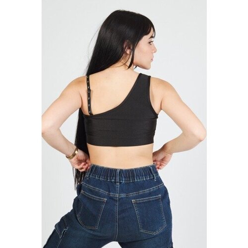 Puma DARE TO CROP TOP Crna