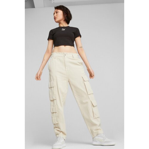 Puma DARE TO CROPPED SLIM Crna