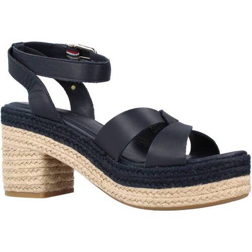Tommy Hilfiger INTERLACE MID HEEL SA Plava