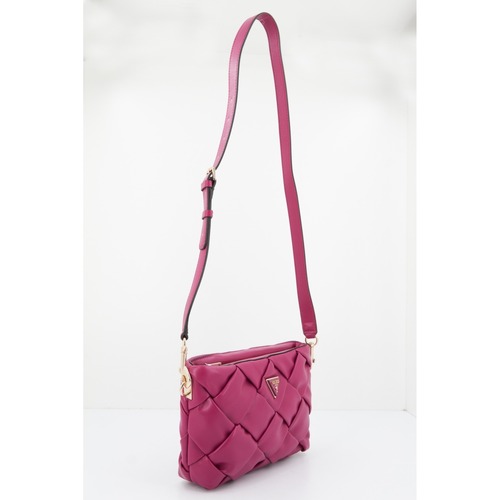 Guess ZAINA CROSSBODY ZIP Ljubičasta
