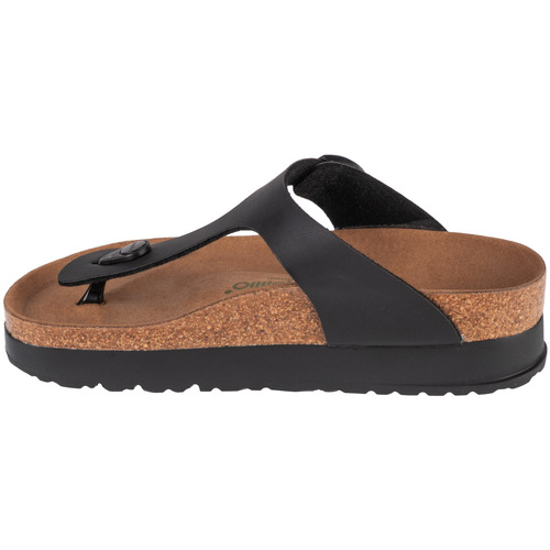 BIRKENSTOCK Papillio Gizeh Platform Vegan Crna