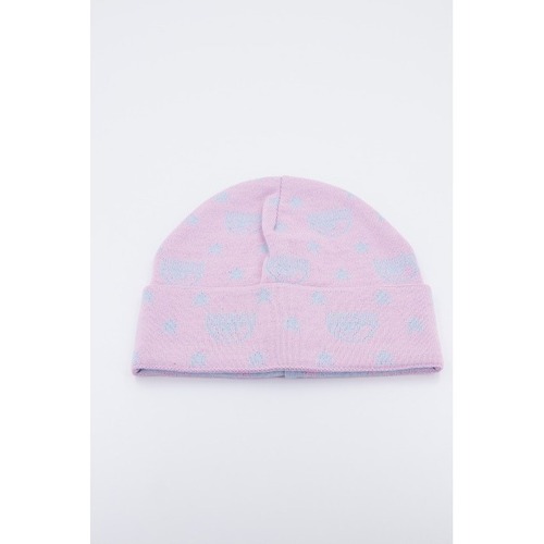 Chiara Ferragni PL1 MINI LOGOMANIA ALLOVER WOOL Ružičasta