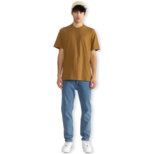 Rvlt Revolution T-Shirt Loose 1060 REV - Lightbrown Smeđa