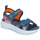 Obuća Dječak
 Sandale i polusandale Skechers MICROSPEC-SPLASH Tamno plava   / Narančasta