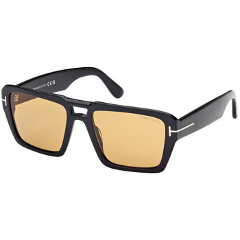 Satovi & nakit Sunčane naočale Tom Ford Occhiali da Sole  RedFord FT1153/S 01E Crna