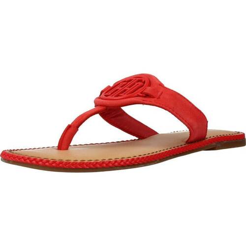 Obuća Žene
 Sandale i polusandale Tommy Hilfiger ESSENTIAL HARDWARE FLAT Crvena