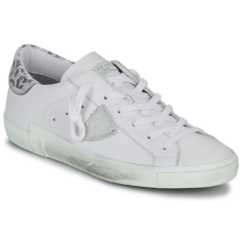 Obuća Žene
 Niske tenisice Philippe Model PRSX LOW WOMAN Bijela / Srebrna