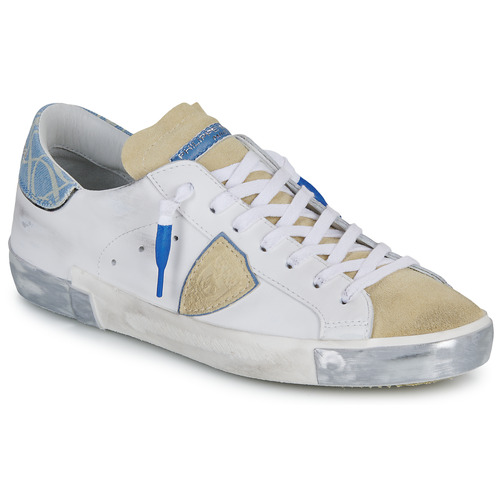 Obuća Muškarci
 Niske tenisice Philippe Model PRSX LOW MAN Bijela / Plava / Denim / Srebrna