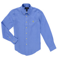 Odjeća Djeca Košulje dugih rukava Polo Ralph Lauren CLBDPPC-SHIRTS-SPORT SHIRT Plava