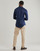 Odjeća Muškarci
 Košulje dugih rukava Polo Ralph Lauren CHEMISE AJUSTEE SLIM FIT EN LIN COL MAO Tamno plava   / Newport