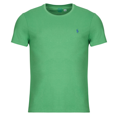 Odjeća Muškarci
 Majice kratkih rukava Polo Ralph Lauren T-SHIRT AJUSTE EN COTON Zelena / Zelená