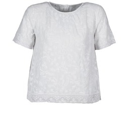 Odjeća Žene
 Majice kratkih rukava Manoush COTONNADE SMOCKEE Bijela