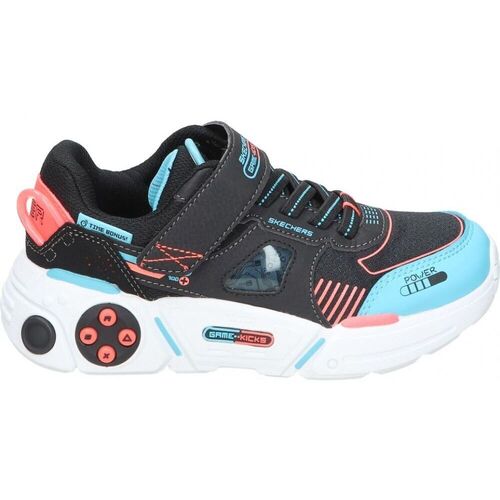 Obuća Djeca Modne tenisice Skechers 402270L-BKMT Crna
