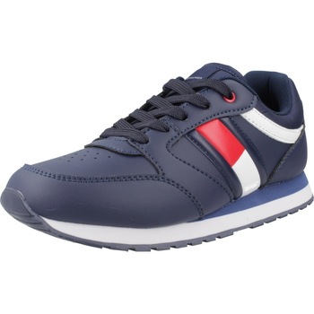 Obuća Dječak
 Modne tenisice Tommy Hilfiger LOW CUT LACE-UP Plava
